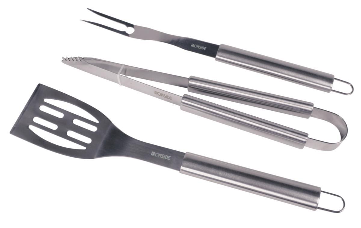 GRILLREDSKAPSSET IRONSIDE ROSTFRITT 3 DELAR