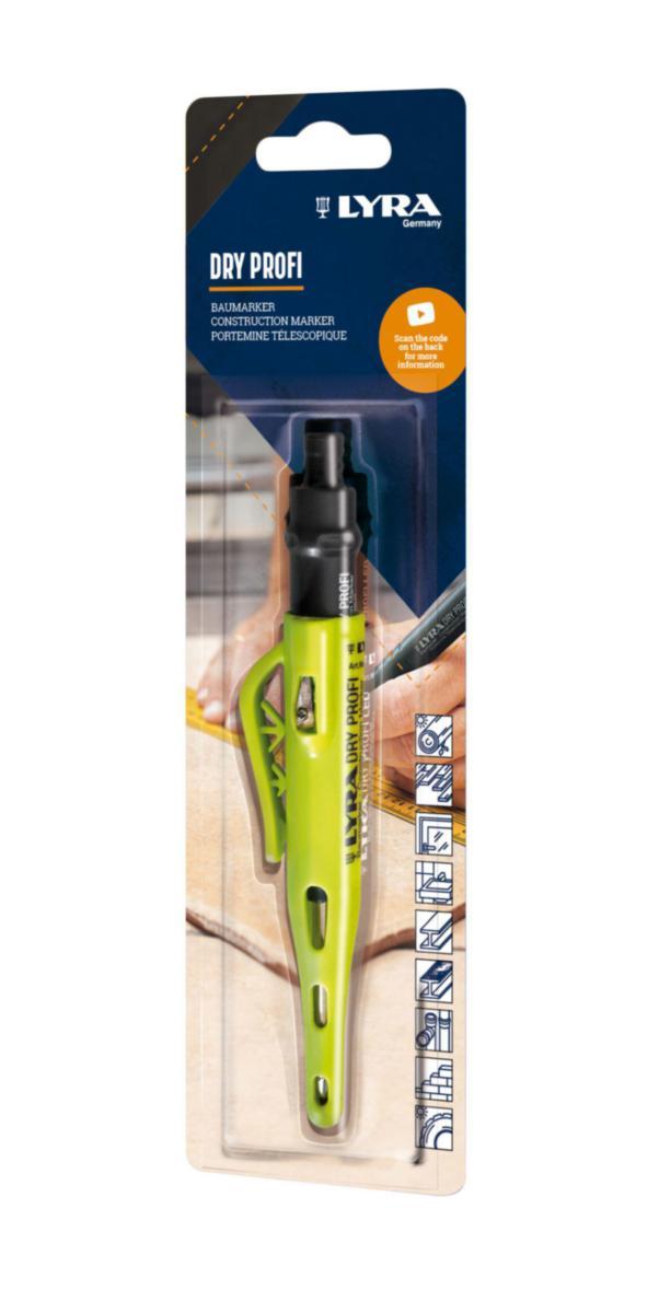 DJUPHÅLSMÄRKARE LYRA DRY PROFI GRAFIT 2B 1 ST I BLISTER