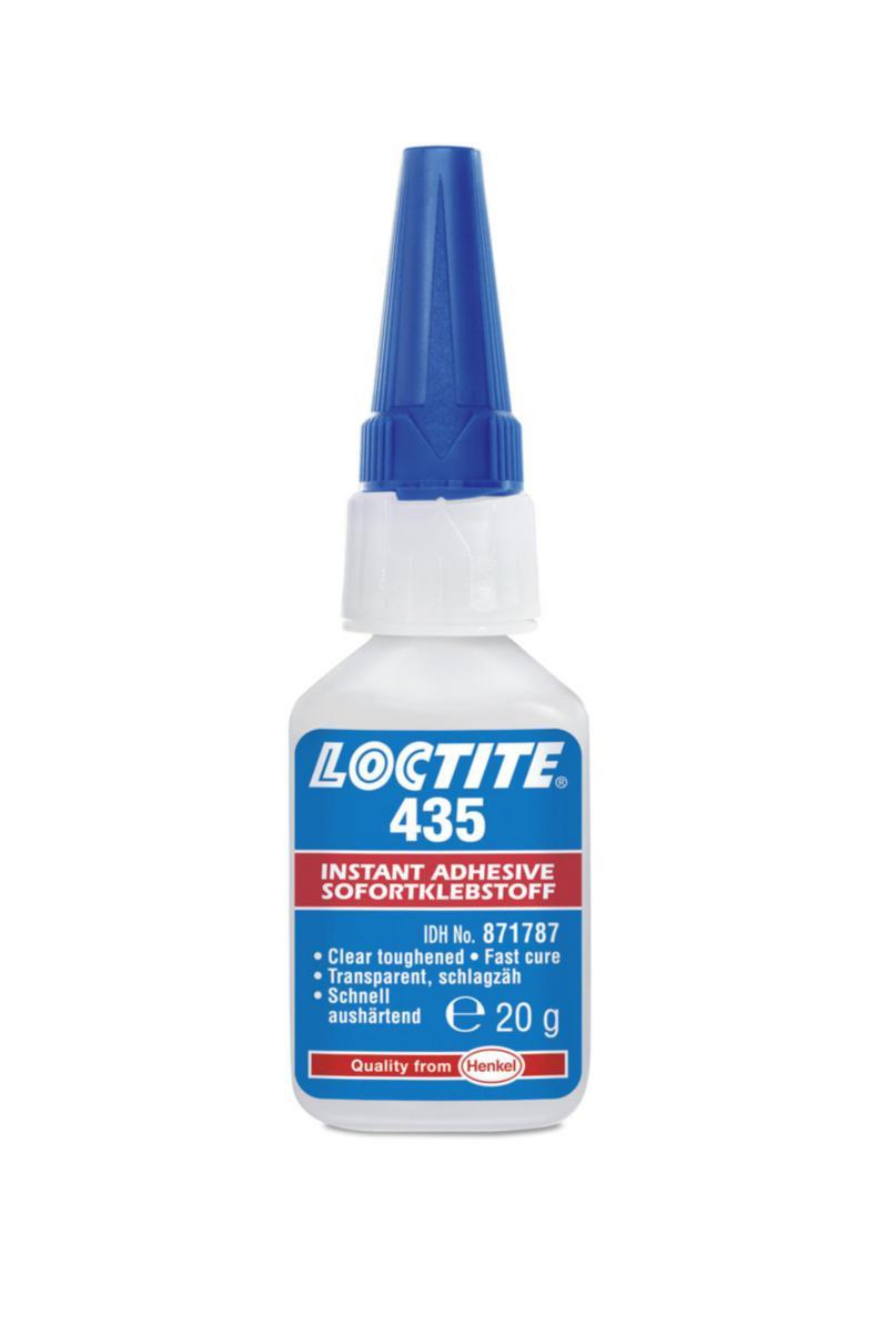 CYANOACRYLATLIM LOCTITE 435 20G TRANSP SNABBLIM