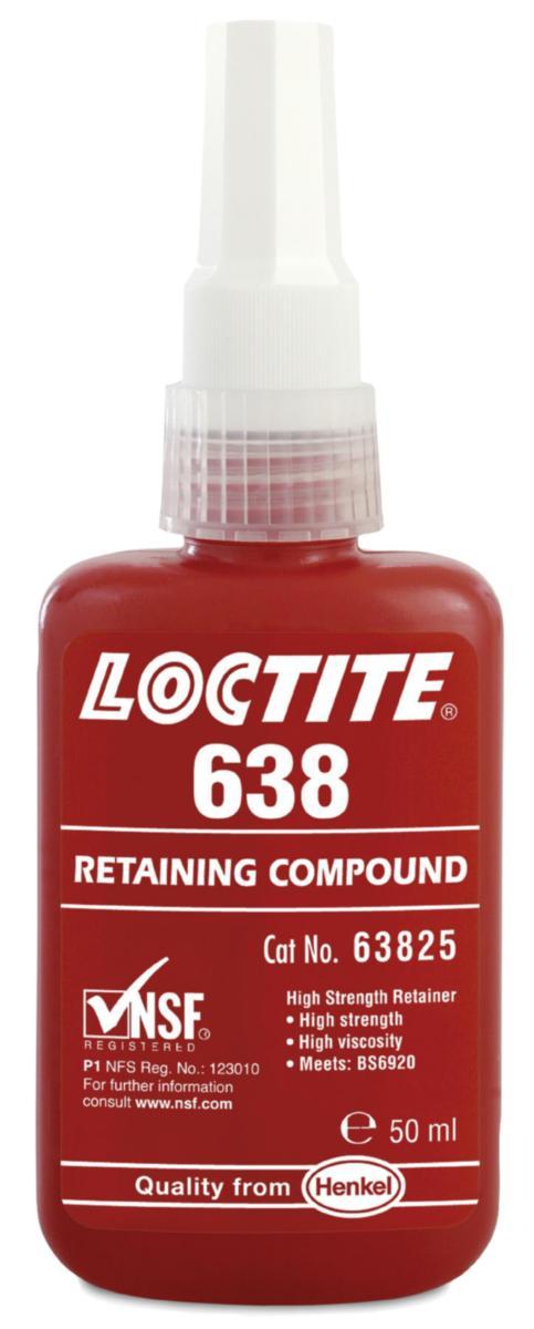 FASTSÄTTNING LOCTITE 638 50ML CYLINDRISK FASTSÄTTNING