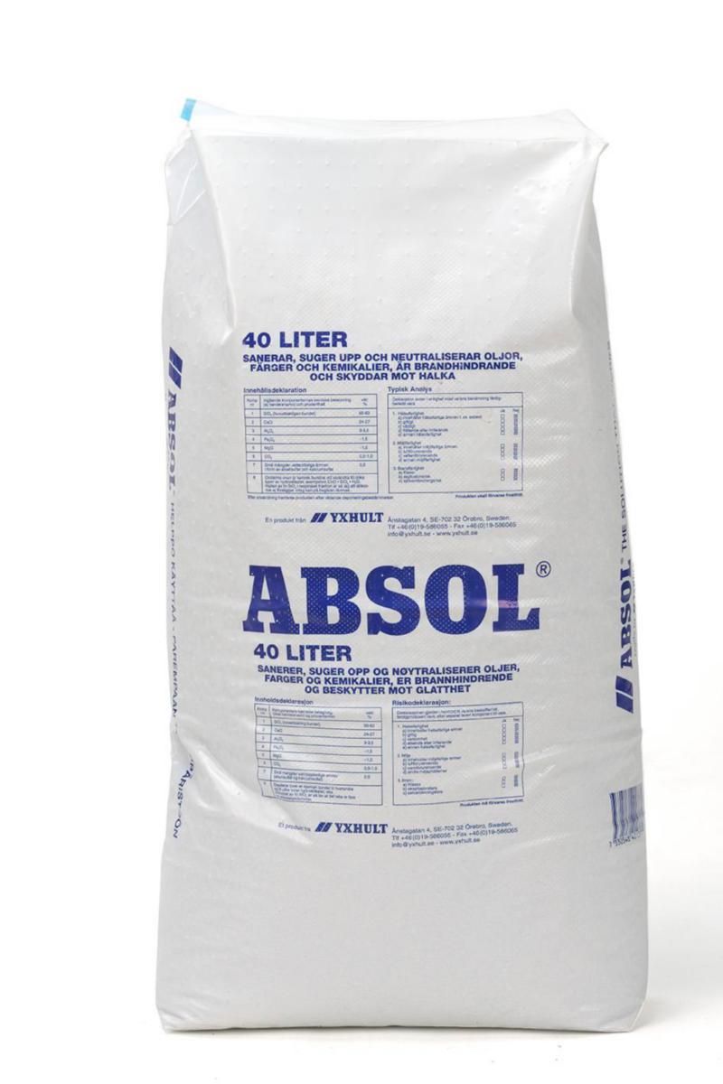 ABSORPTIONSMEDEL ABSOL 40 L 21SÄCK/PALL