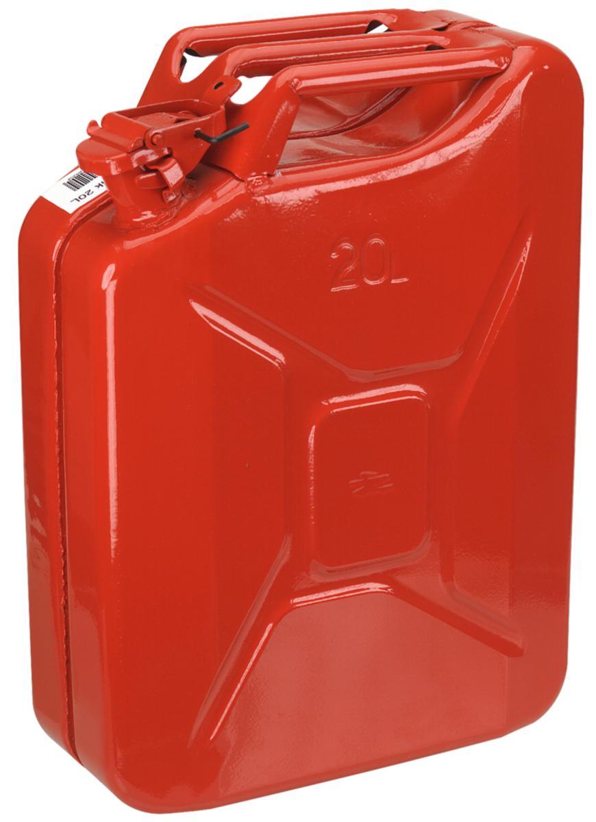 BRÄNSLEDUNK JEEP 10L PLÅT RÖD