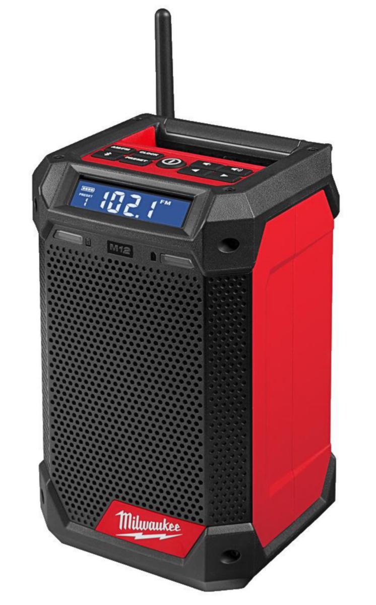 ARBETSRADIO MILWAUKEE M12 RCDAB+-0. SOLO. 1.6 KG. IP54