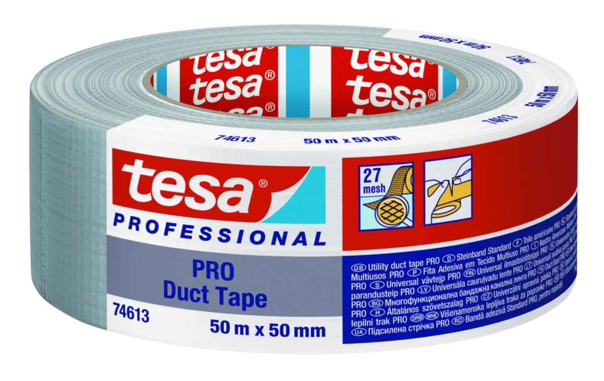 DUCT TAPE PRO, 50MX50MM, GRÅ