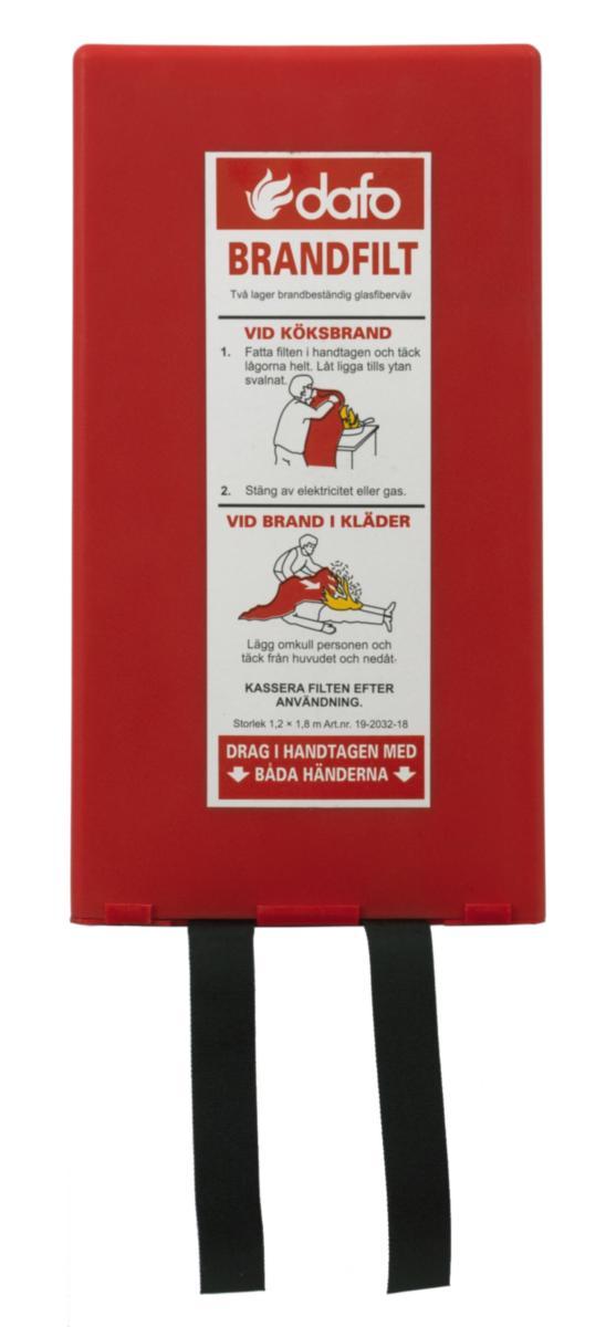 BRANDFILT TRELAGERS 120×180 CM HÅRD PLASTFÖRP